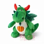 Peluche Dragón Sant Jordi 22 cm  (caja de 12 u. modeloT-2)