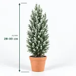 MINI ÁRBOL DE NAVIDAD NEVADO
