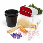 Rosa para montar (con complementos)