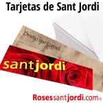 Tarjeta Punto de Libro Sant Jordi