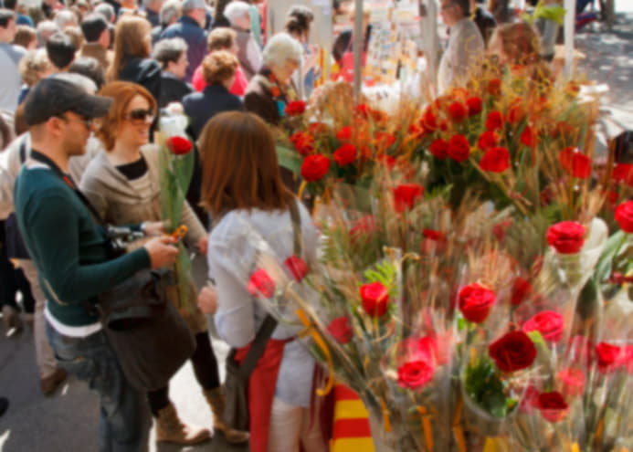 Sant Jordi a Barcelona