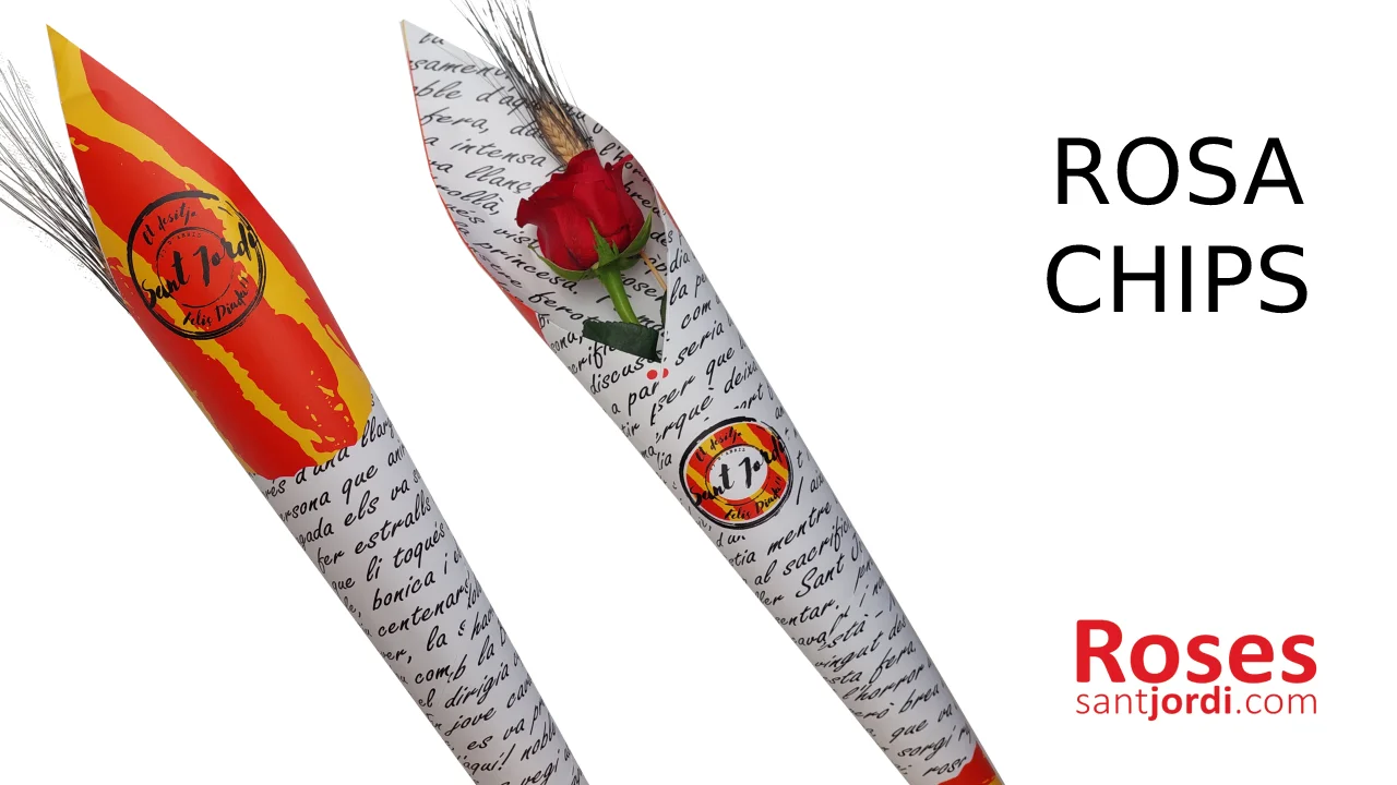 ROSA CHIPS DE SANT JORDI