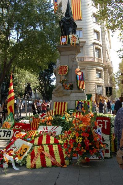 Flores diada 11 Sept