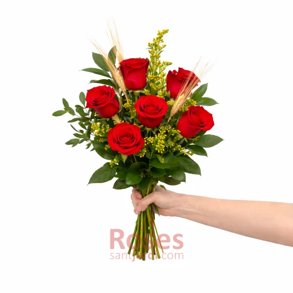 Ramo 6 Rosas Sant Jordi